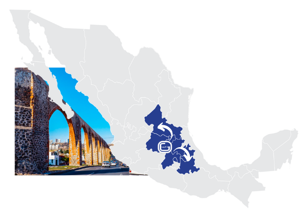 Glifo Corporativo - Atención a CDMX, Bajío, Puebla y Tlaxcala