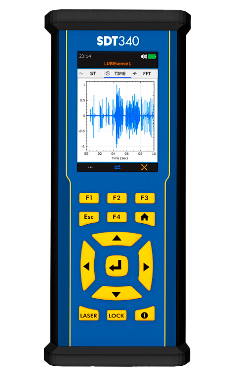 SDT 340 - Detecte, cree tendencias y analice ultrasonidos y vibraciones