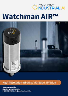 Watchman AIR - Diagnostico de Vibraciones inalámbrico de alta resolución